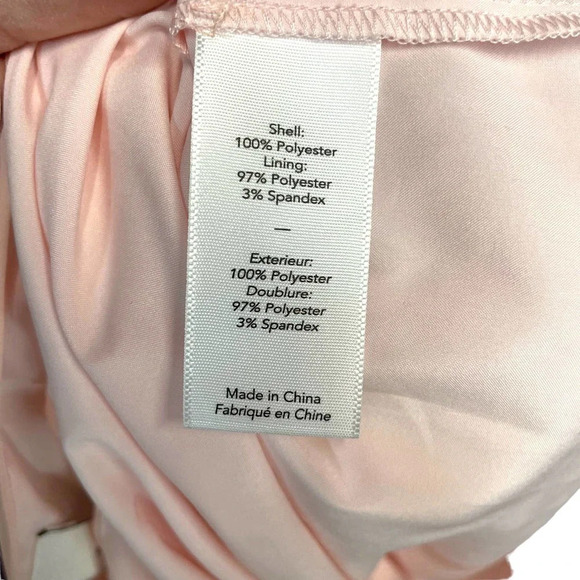 Likely Chester Pleated Sleeveless‎ Top in Pale Pink Size 0 - Picture 8 of 9